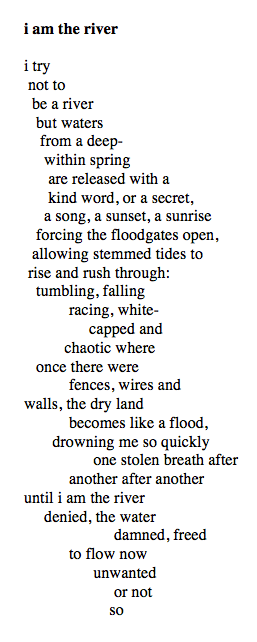 my river poem
